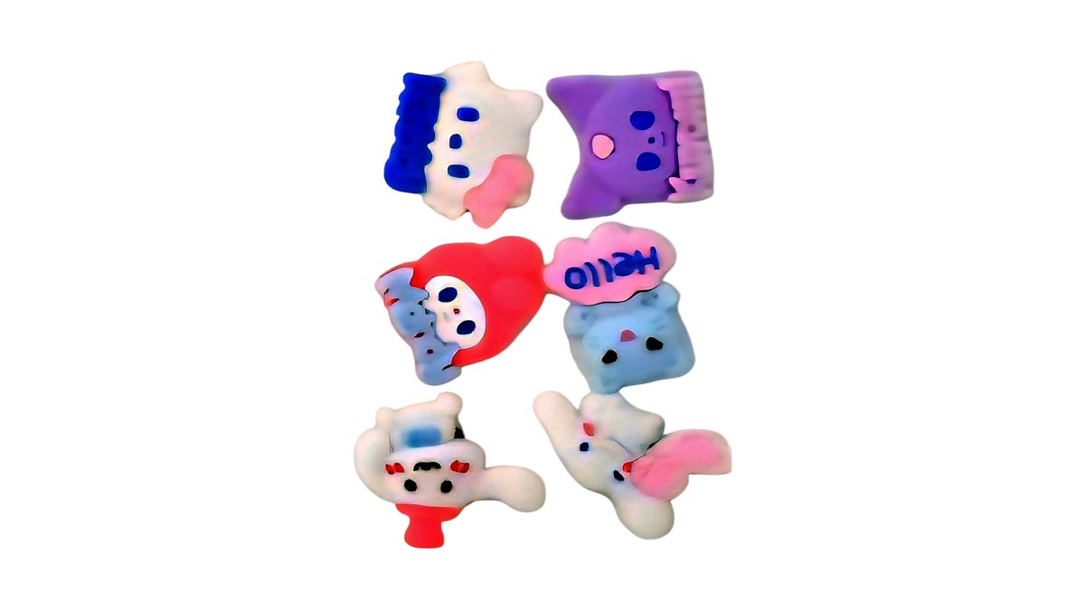 My melody and friends shoe charms