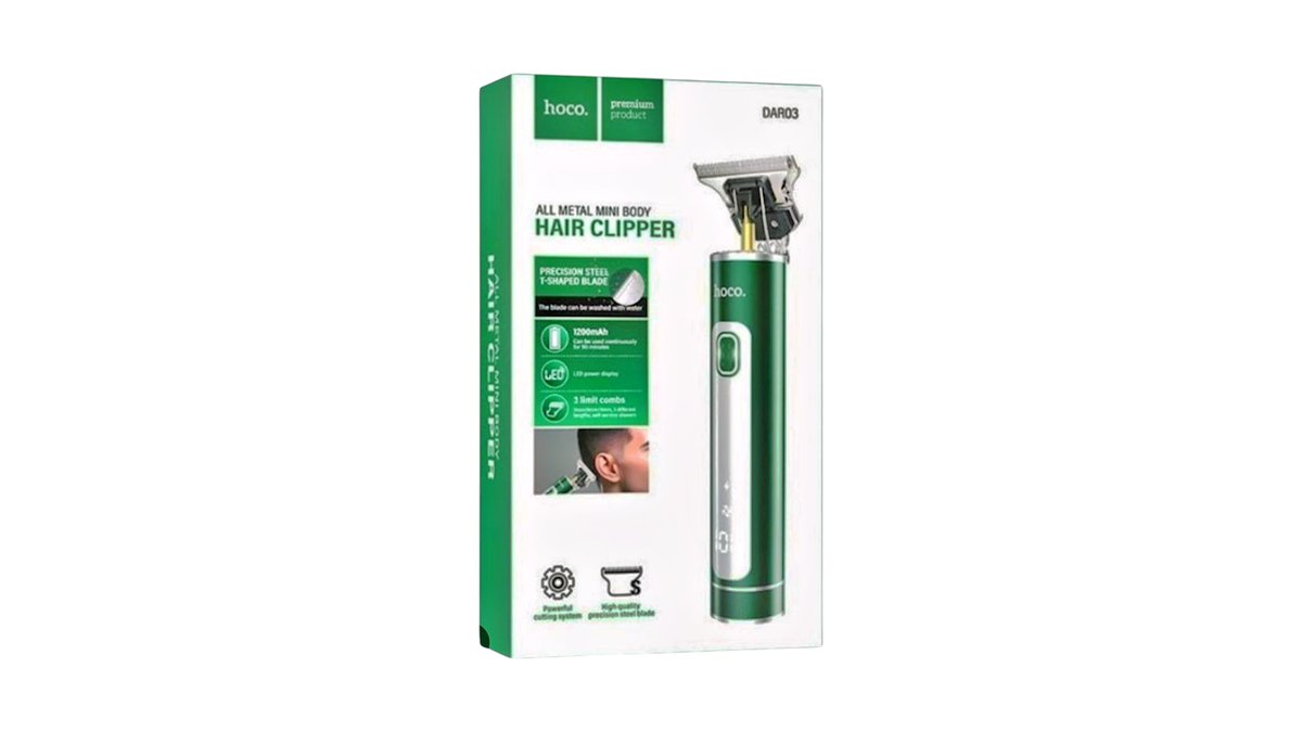 Hair clipper all metal mini body