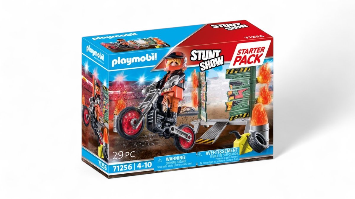 PLAYMOBIL STUNTSHOW Starttisarjan stunt-kilpailu 71256 XS Lelut