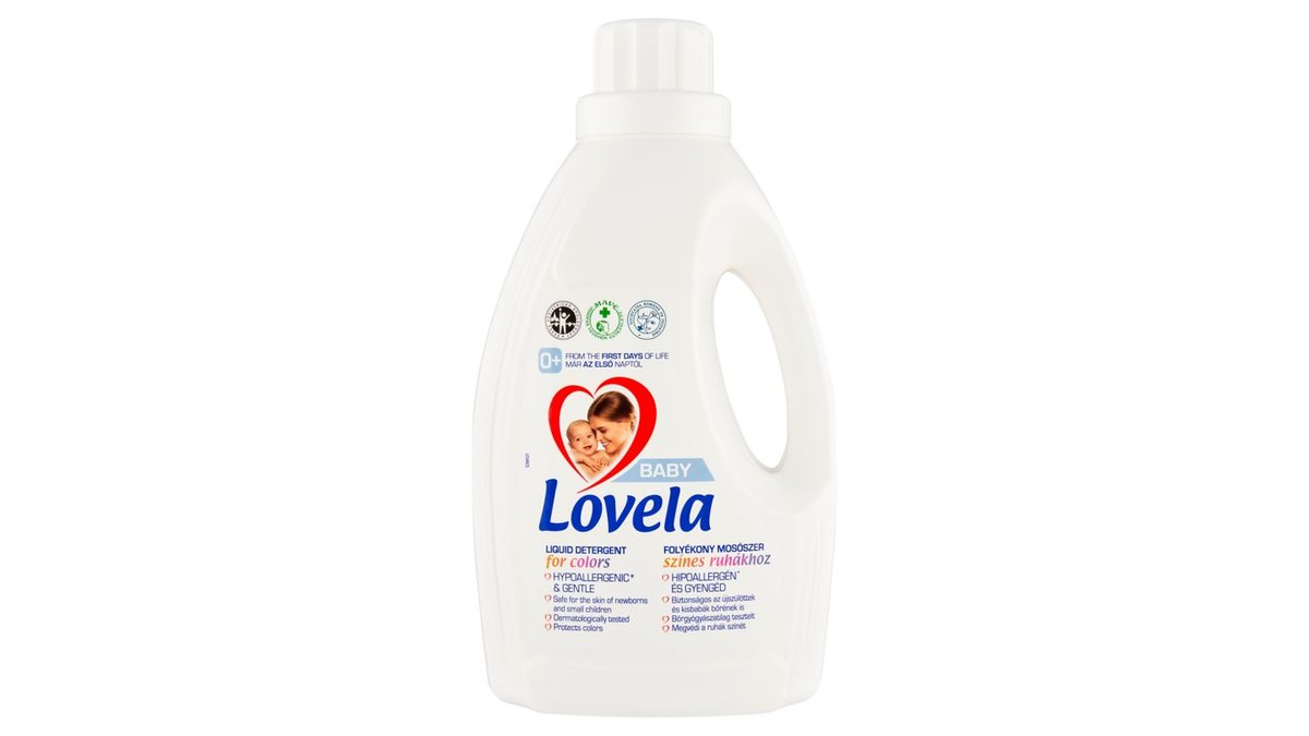Lovela Baby Tekutý prací prípravok na farebnú bielizeň 16 praní 1,45 l