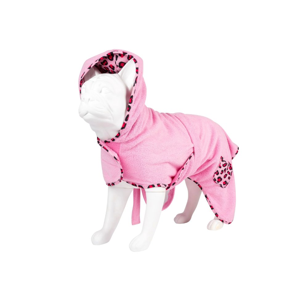 Bathrobe Leopard large size