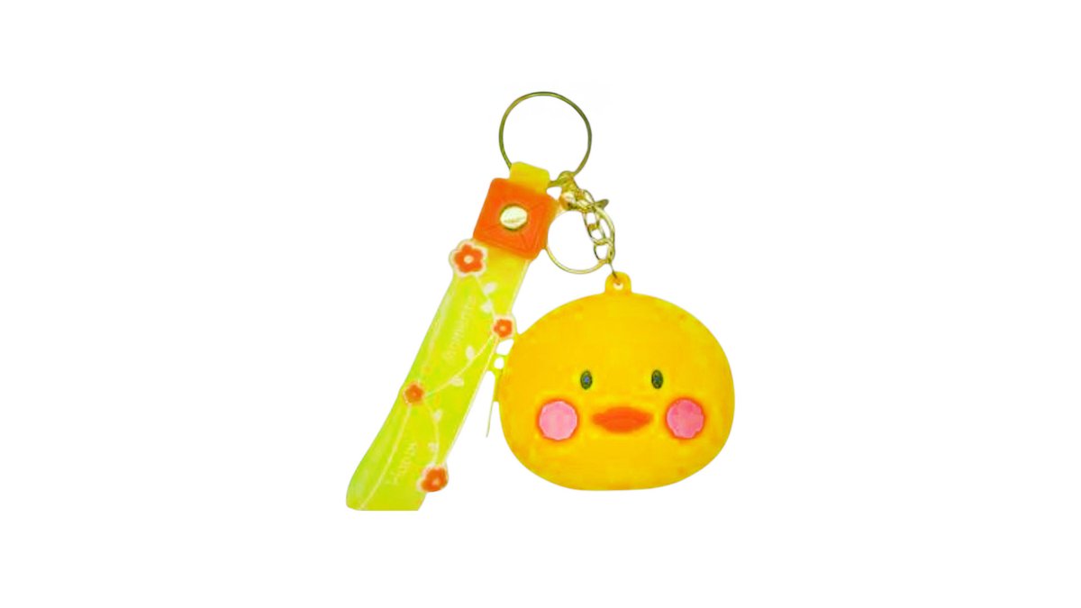 Duck coins wallet and brelock