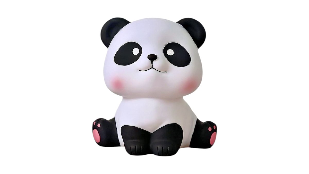 Panda piggy bank 2