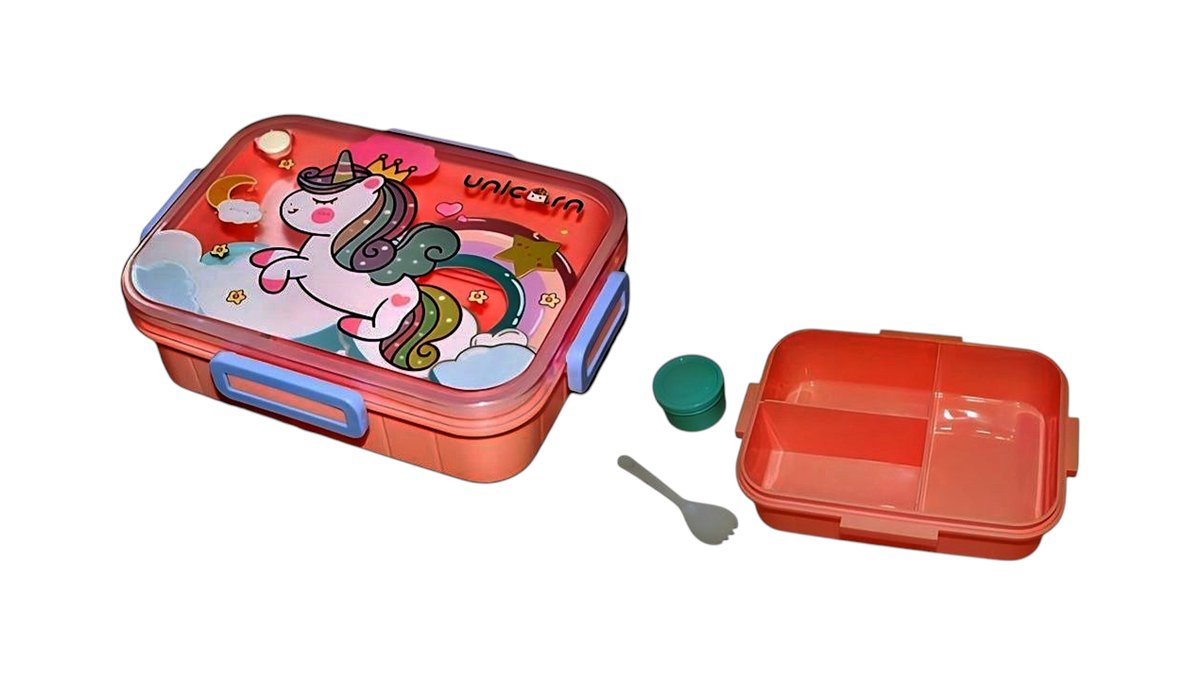 Unicorn flying sandwich box set