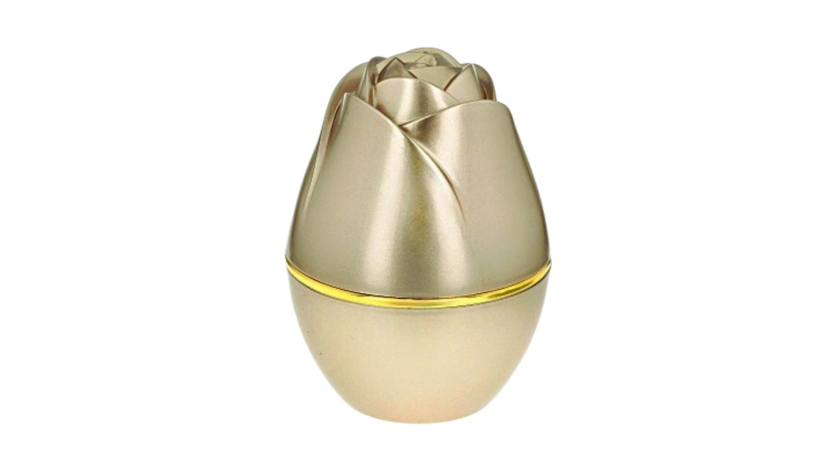 Champagne Rose Shaped Ring Gift Box with LED light