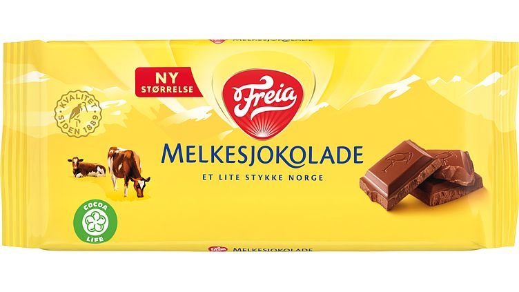 Freia Melkesjokolade, 100 g