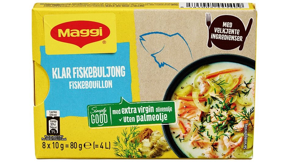 Maggi Fiskebuljong Klar, 80 g