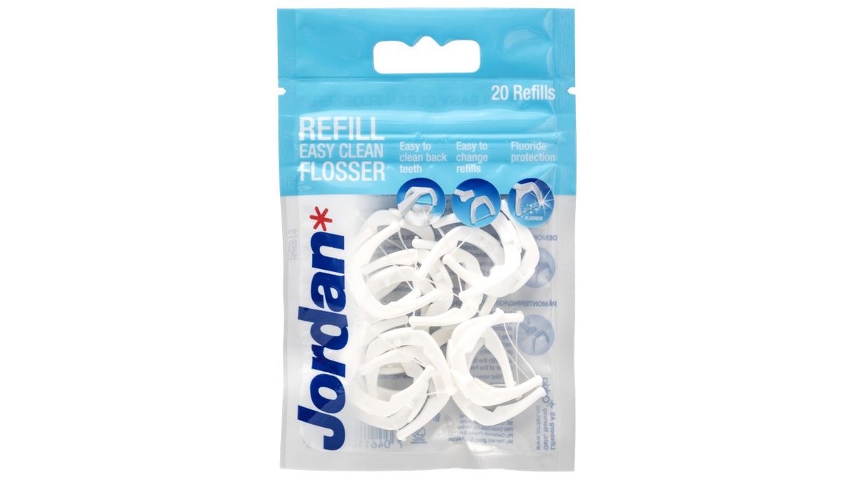 Jordan Flosser Easy Clean, 20 stk