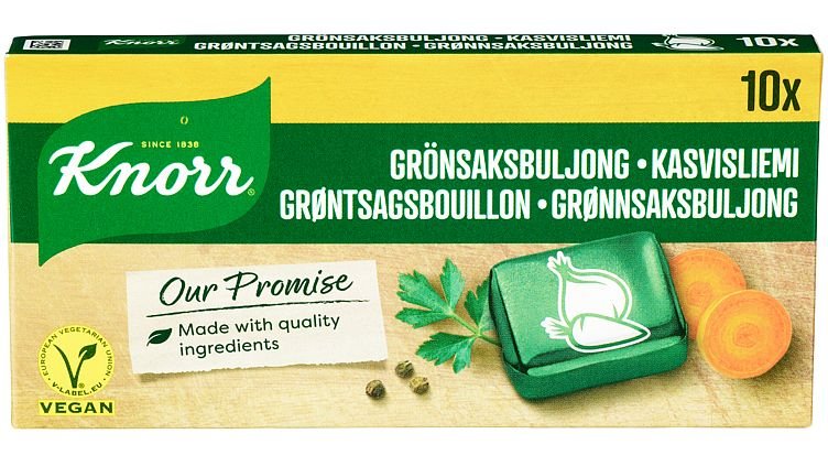 Knorr Grønnsaksbuljong, 10 stk