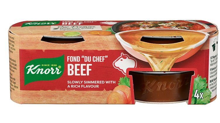 Knorr Fond Du Chef Kjøtt, 4x28 g