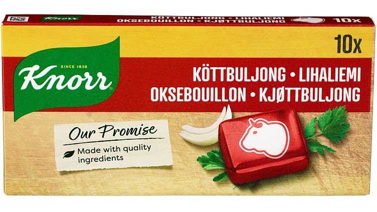 Knorr Kjøttbuljong, 10 stk