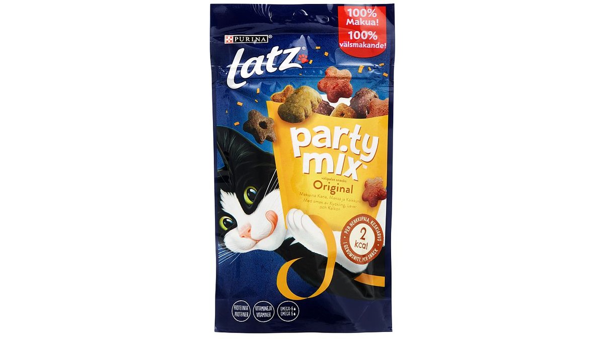 Latz Kattemat Latz Party Mix, 60 g
