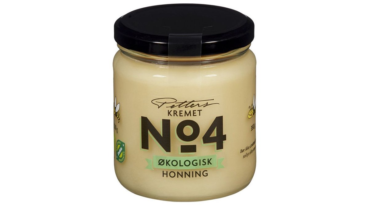 Pehan Honning No.4 Kremet ØKO, 350 g
