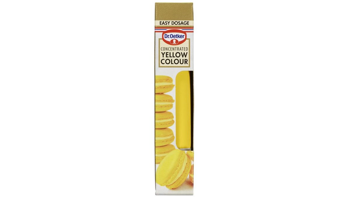 Dr. Oetker Konditorfarge Konsentrert Gul, 15 g