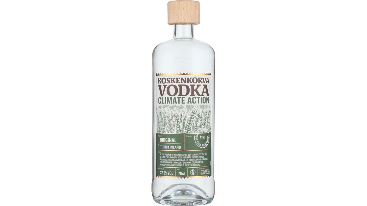 Vodka Koskenkorva Climate Action 37,5%