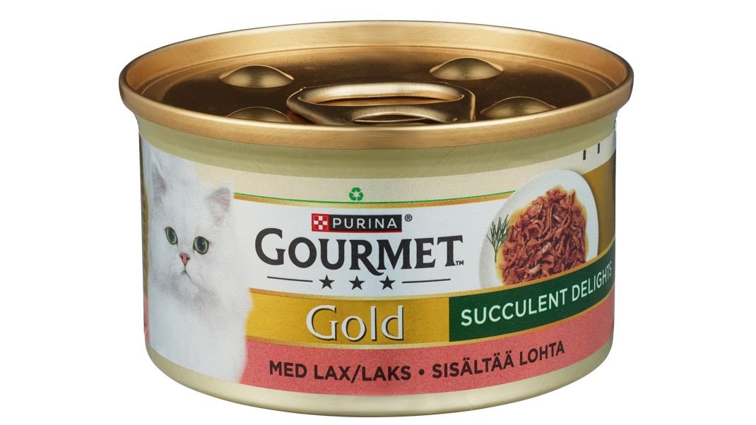 Gourmet Kattemat Gold Laks, 85 g