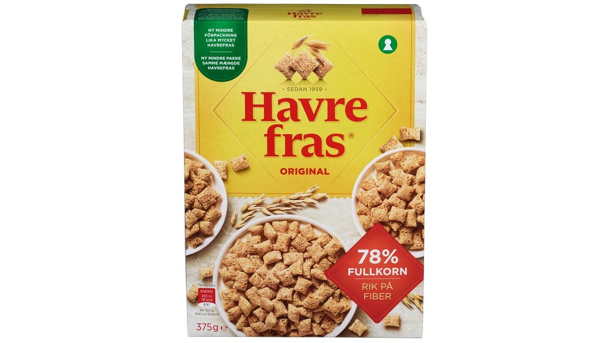 Quaker Havrefras, 375 g