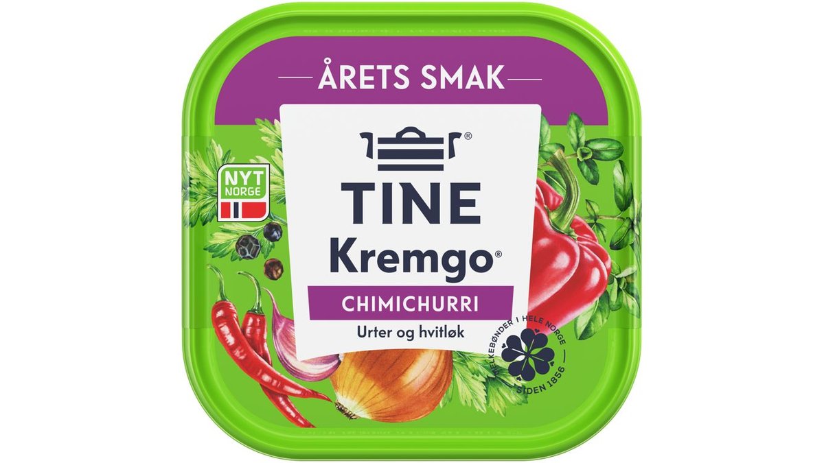 Tine Kremost Kremgo' Chimichurri Urter & Hvitløk, 125 g