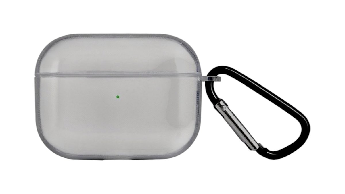 Clear AirPods 4 silicone case