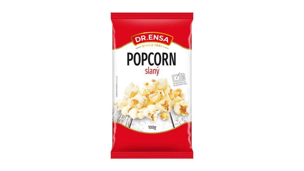 Dr. Ensa Kukurica pukancová slaná, 100 g