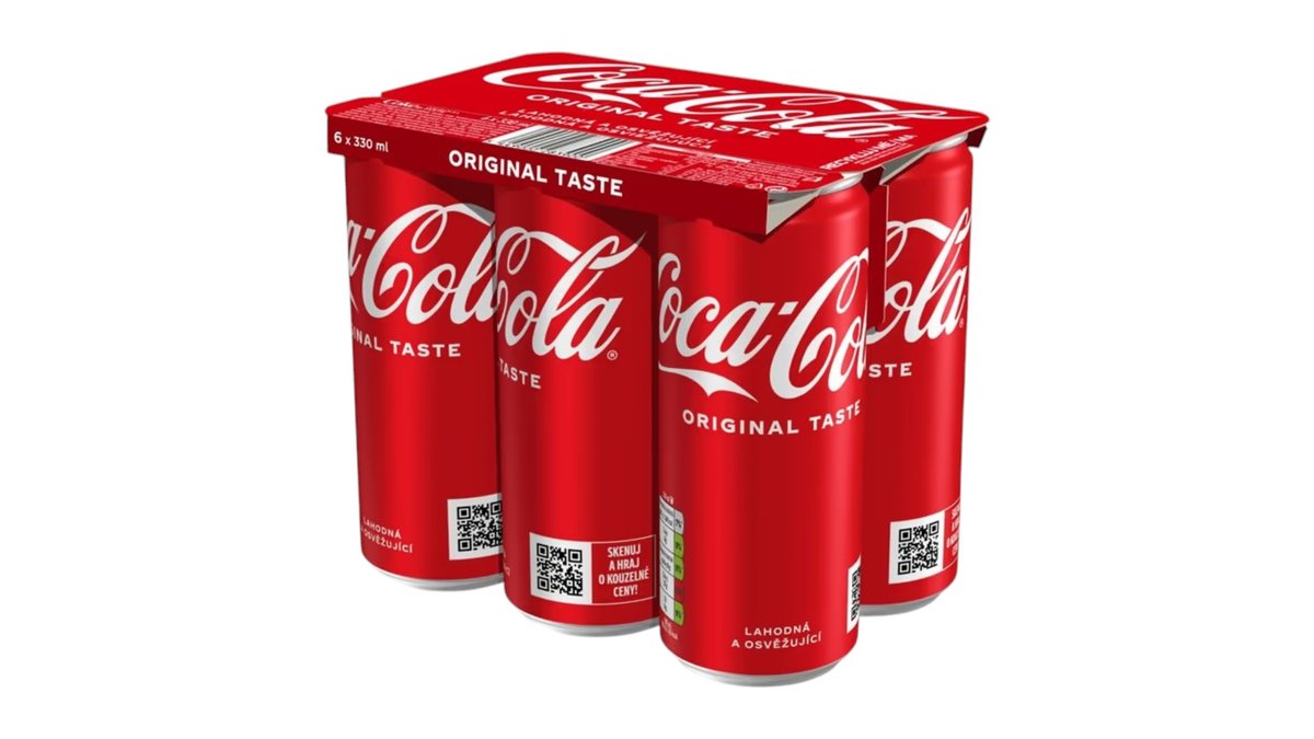 Coca-Cola, 6 x 330 ml