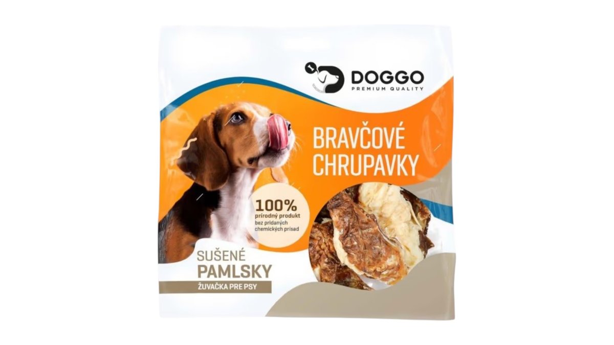 Sušené bravčové chrupavky, 250 g