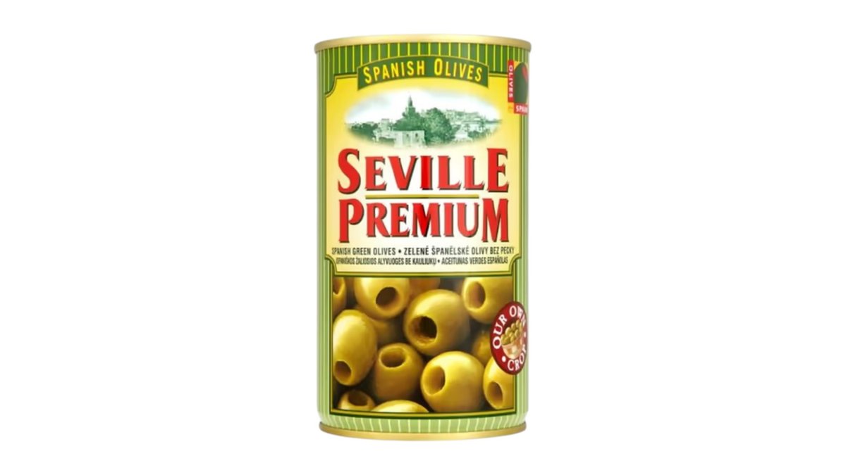 Seville Premium zelené olivy, 350 g