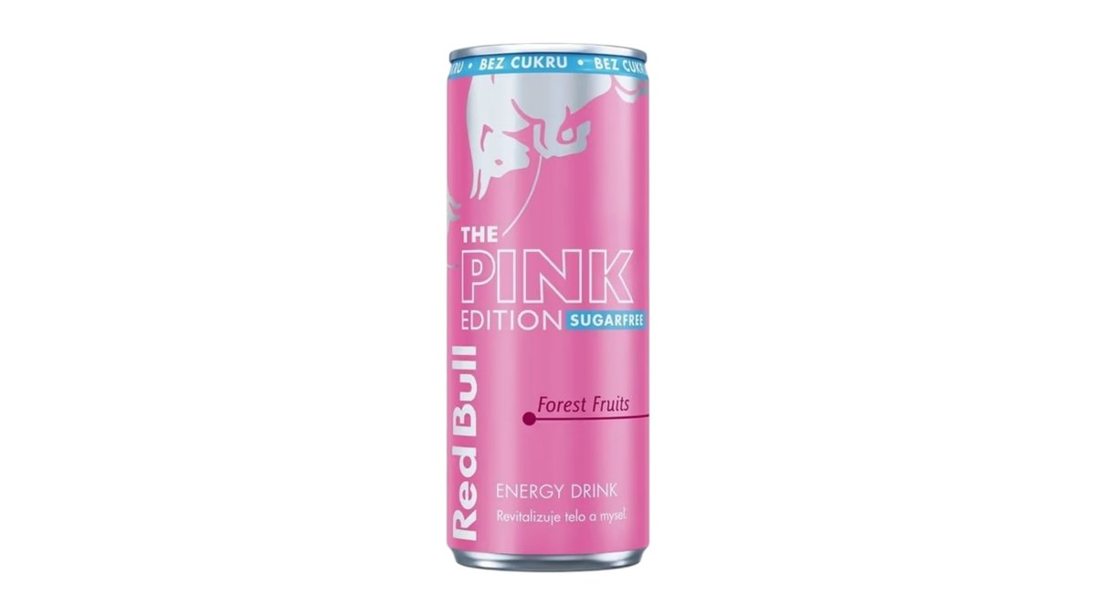 Red Bull Pink edition Forest fruit, sugar free, 250 ml