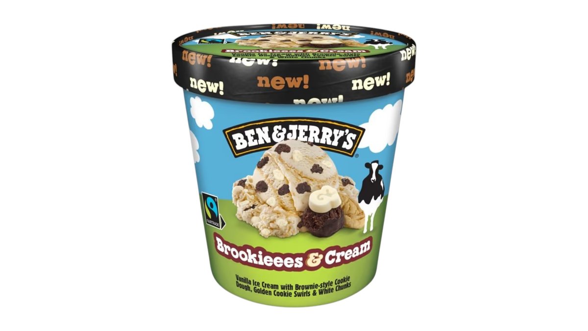 Ben & Jerry's Brokieees & Cream, 465 ml