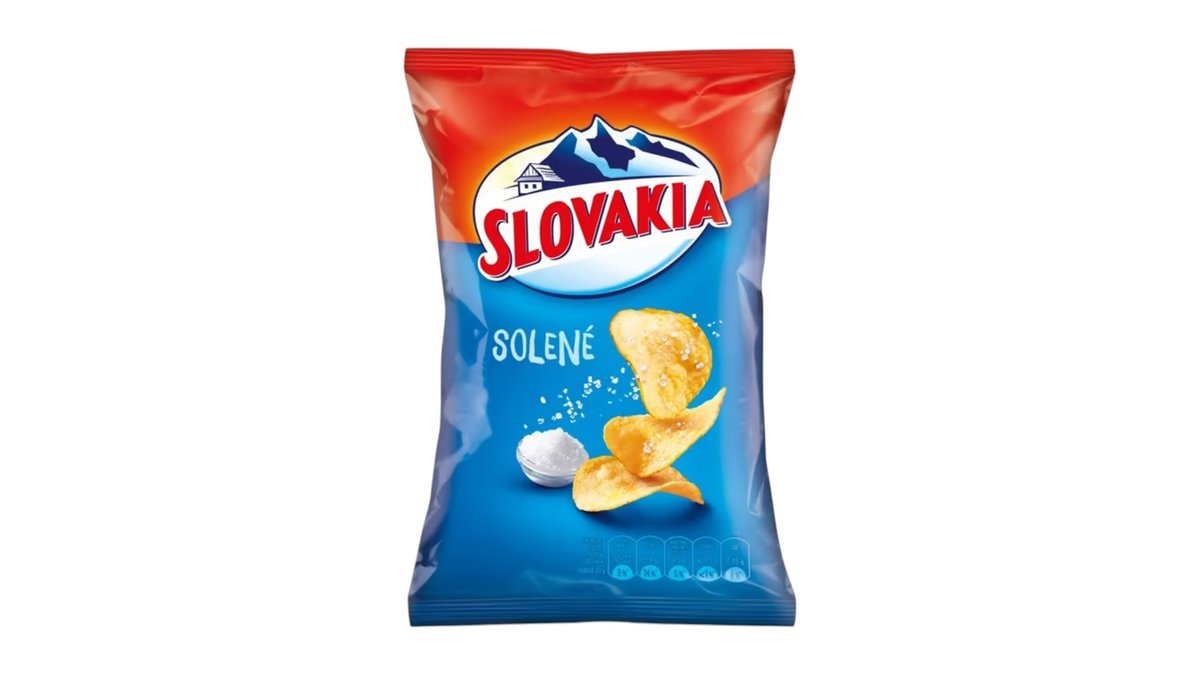 Slovakia Chips solené, 60 g