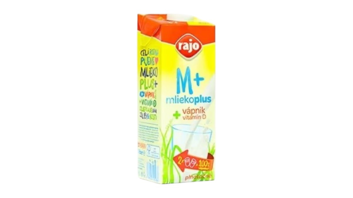 Rajo mlieko vápnik + vitamín plnotučné UHT 3,5%, 1 l