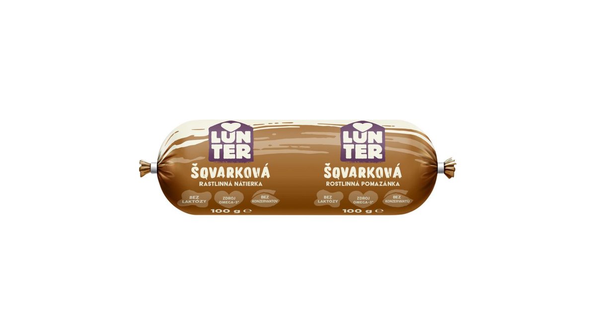 Lunter Škvarková nátierka rastlinná, 100 g