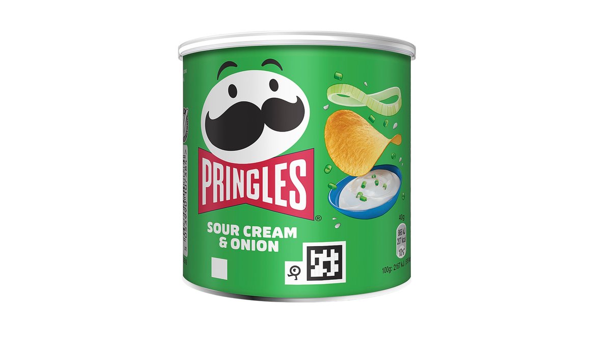 Pringles Картофельные чипсы Сметана и Лук 40г