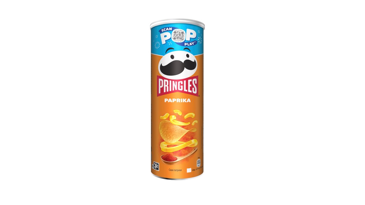 Pringles Картофельные чипсы Паприка 165г