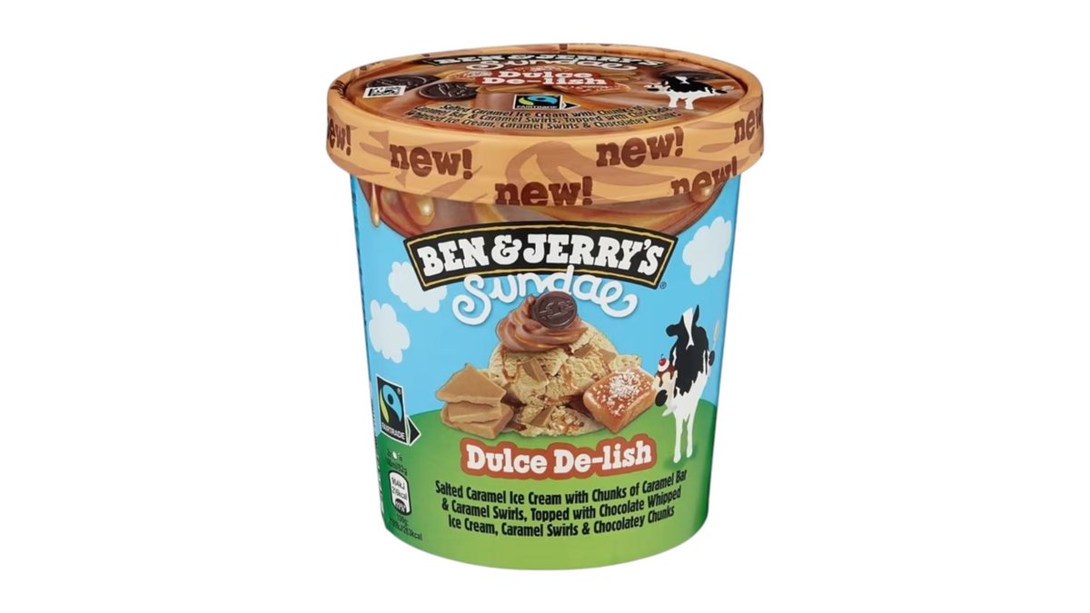 Ben & Jerry's Sundae Dulce De-Lish, 427 ml