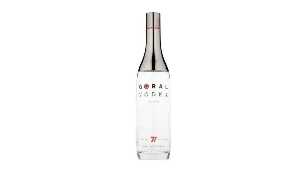 Goral Master vodka 40%, 0,7 l