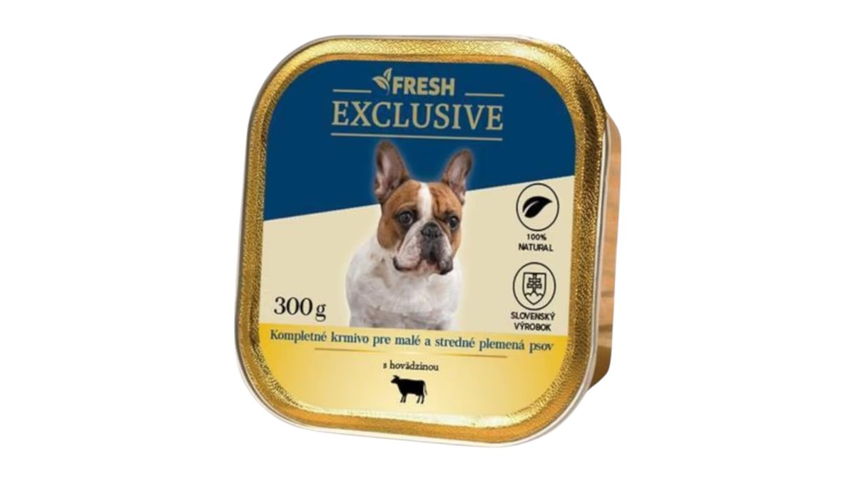Fresh exclusive Hovädzia vanička pre psa, 300 g