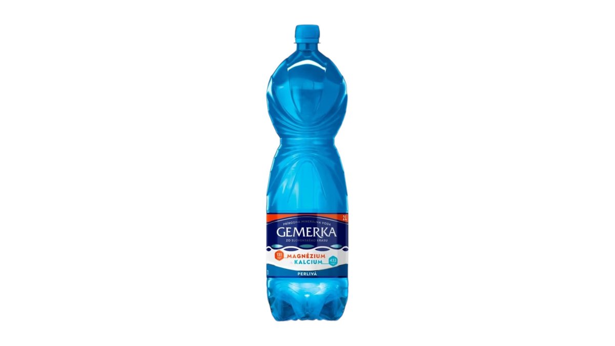 Gemerka Magnézium prírodná minerálna voda, perlivá, 2 l