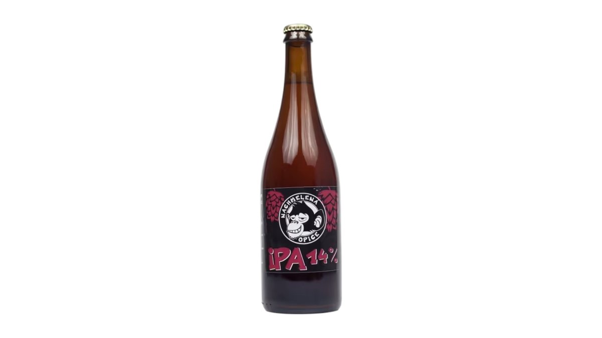 Nachmelená Opice IPA 14° pivo, 0,75 l