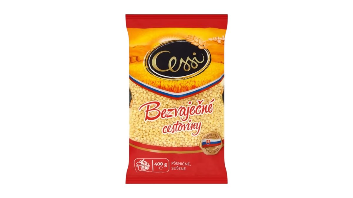 Cessi Tarhoňa, bezvaječné cestoviny pšeničné, tarhoňa, 400 g