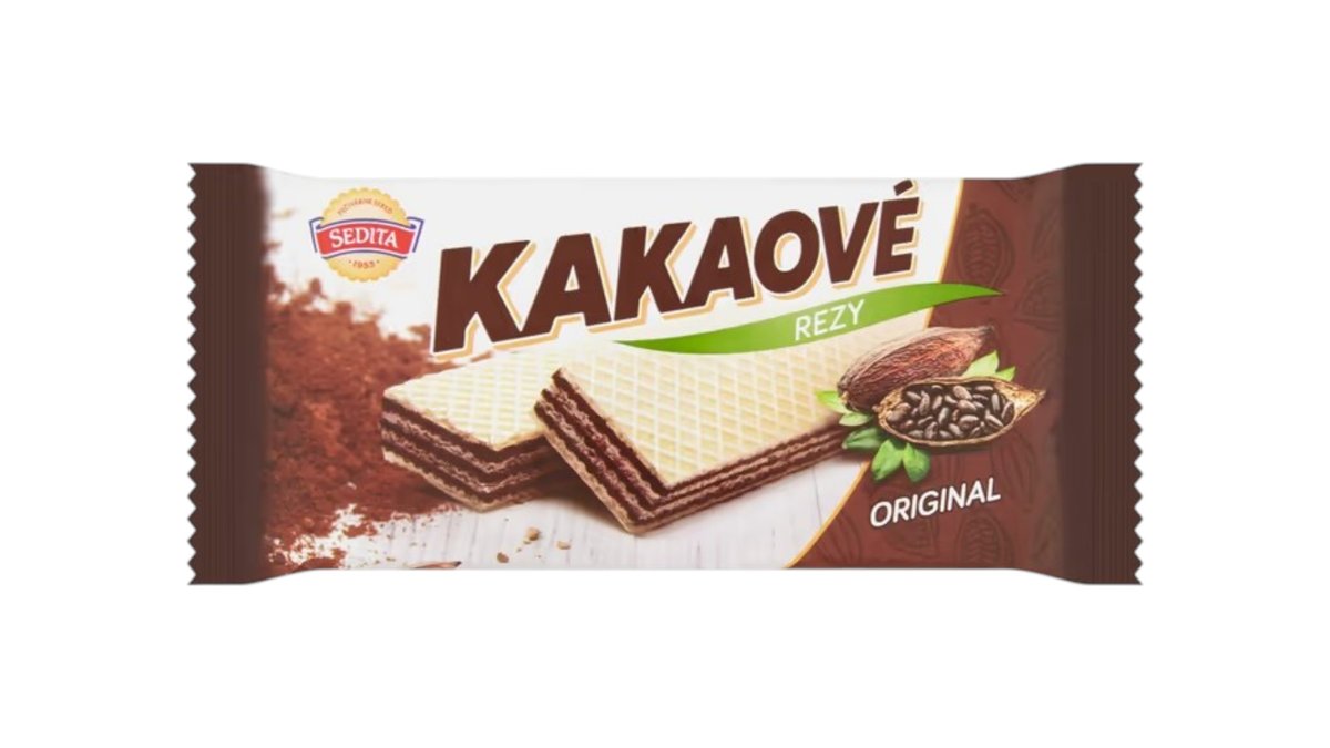 Sedita Kakaové rezy original, 50 g