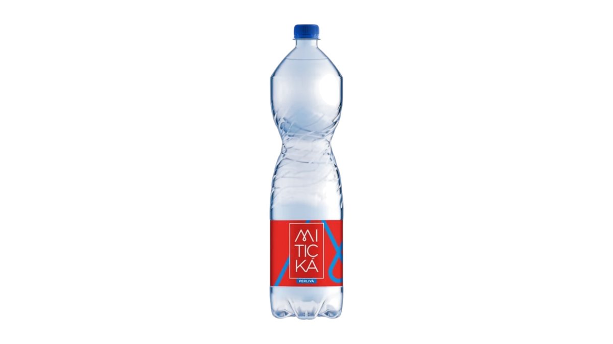 Mitická Prírodná minerálna voda perlivá, 1,5 l