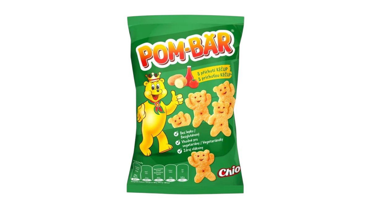 Chio Pom-Bär s príchuťou kečup, 50 g
