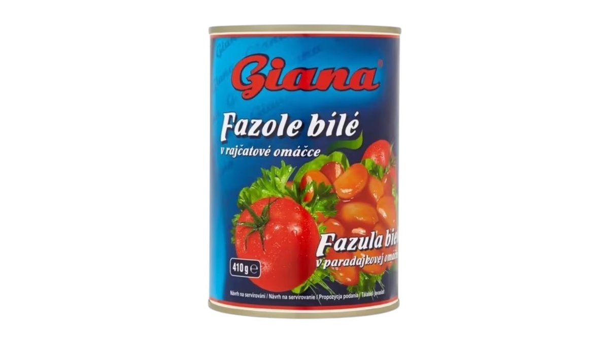 Giana Fazuľa v paradajkovej omáčke, 420 g