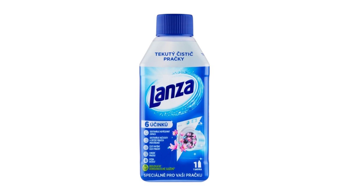 Lanza Tekutý čistič práčky, 250 ml