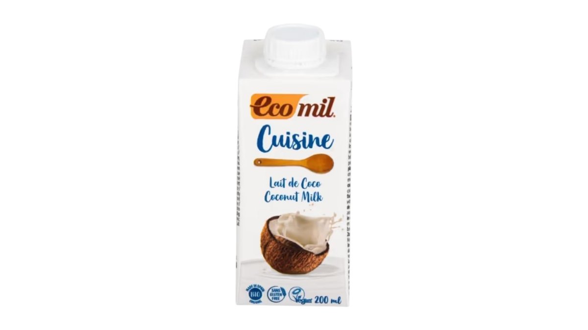 Ecomil Kokosová Bio alternatíva smotany 7, % tuku, 200 ml