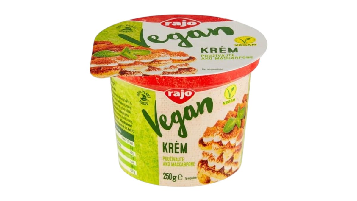 Rajo Vegan krém ala mascarpone 25%, 250 g