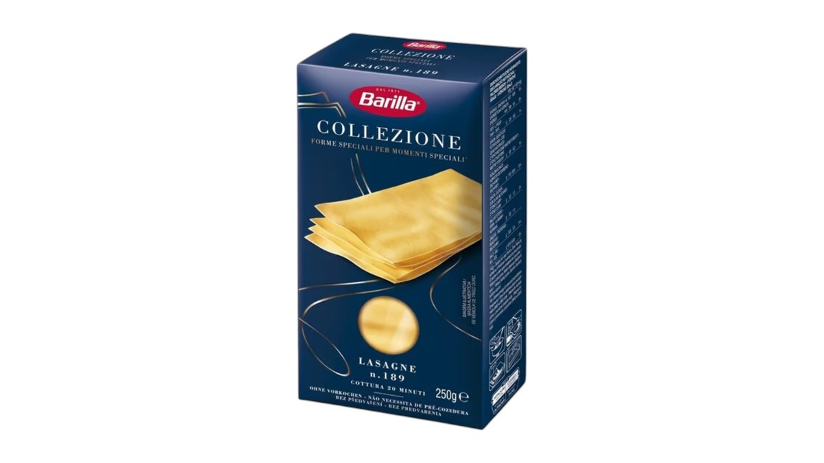 Barilla Collezione Lasagne, semolínové cestoviny, 250 g