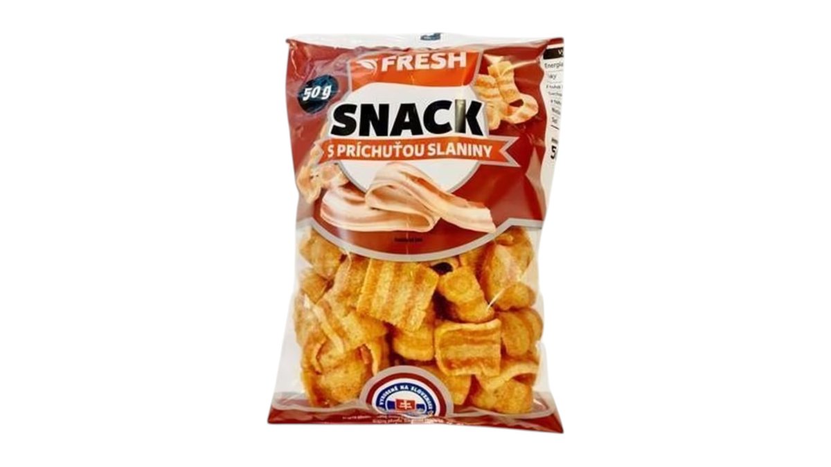 Fresh Snack s príchuťou slaniny, 50 g