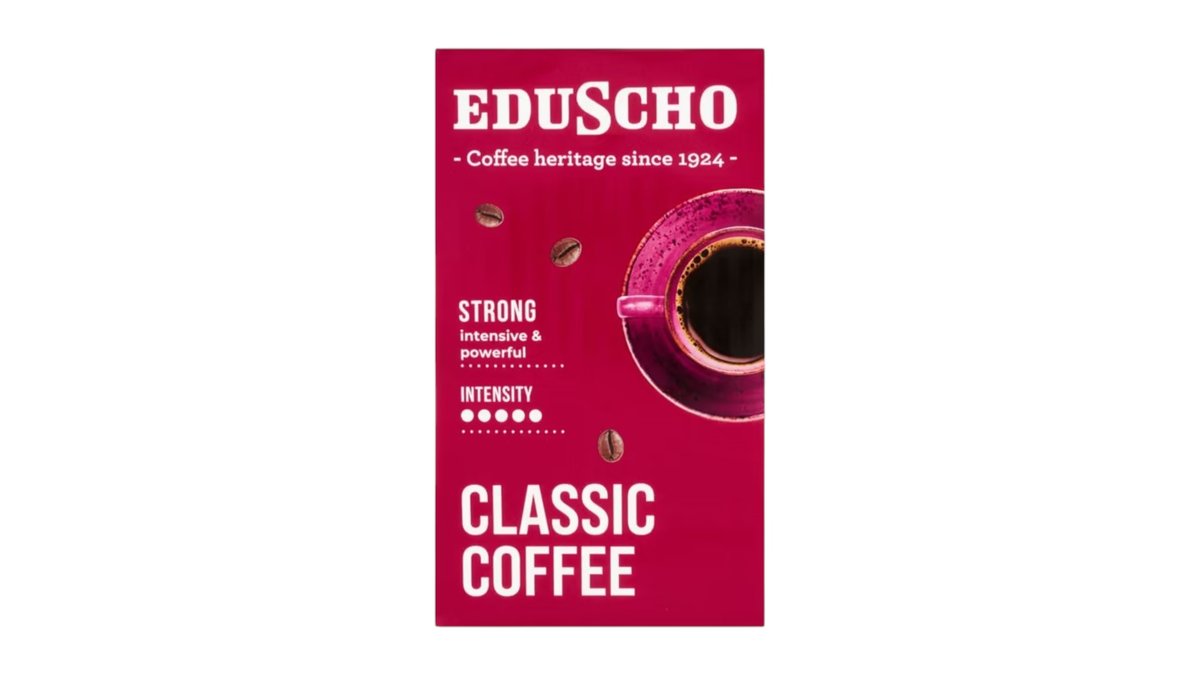 Eduscho Strong Classic pražená mletá káva, 250 g